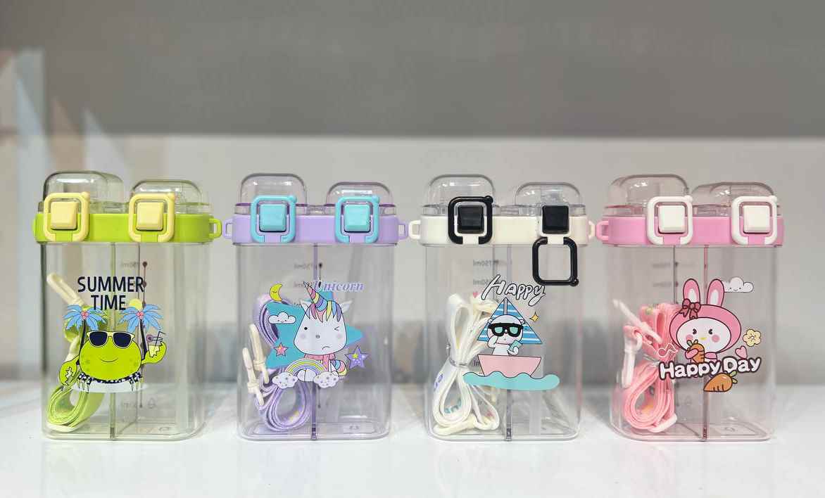 قمقمه دومخزن نی دار بنددار