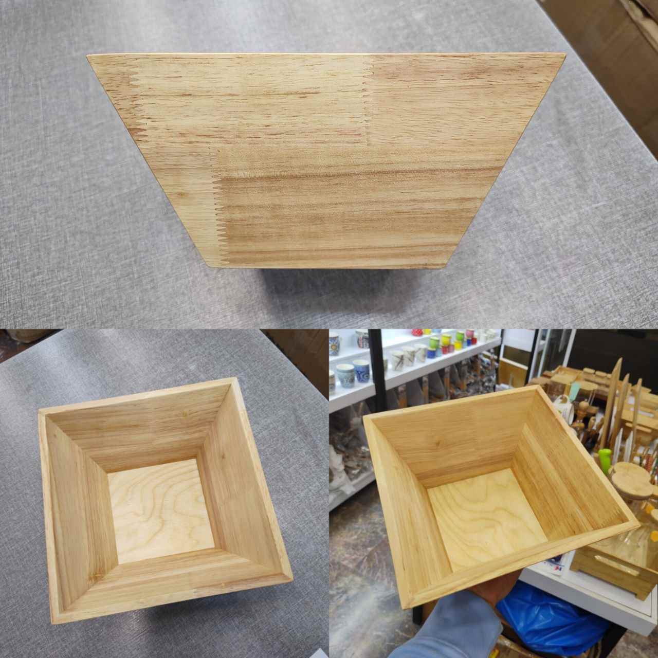 کاسه آجیل چوبی