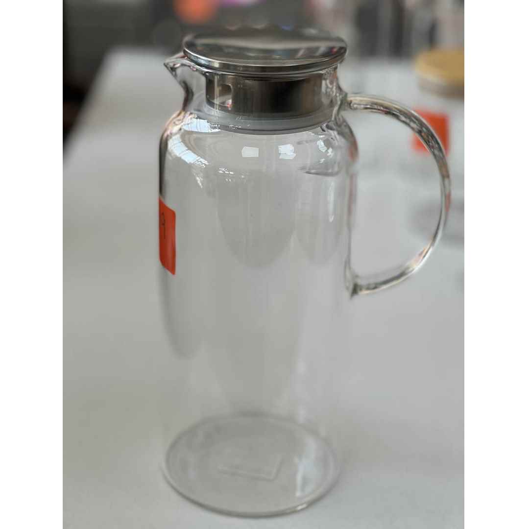 پارچ پیرکس درب استیل 1.8لیتری