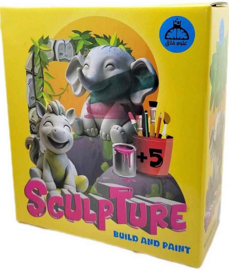 مجسمه فیل علوم خلاق - OKM-1005