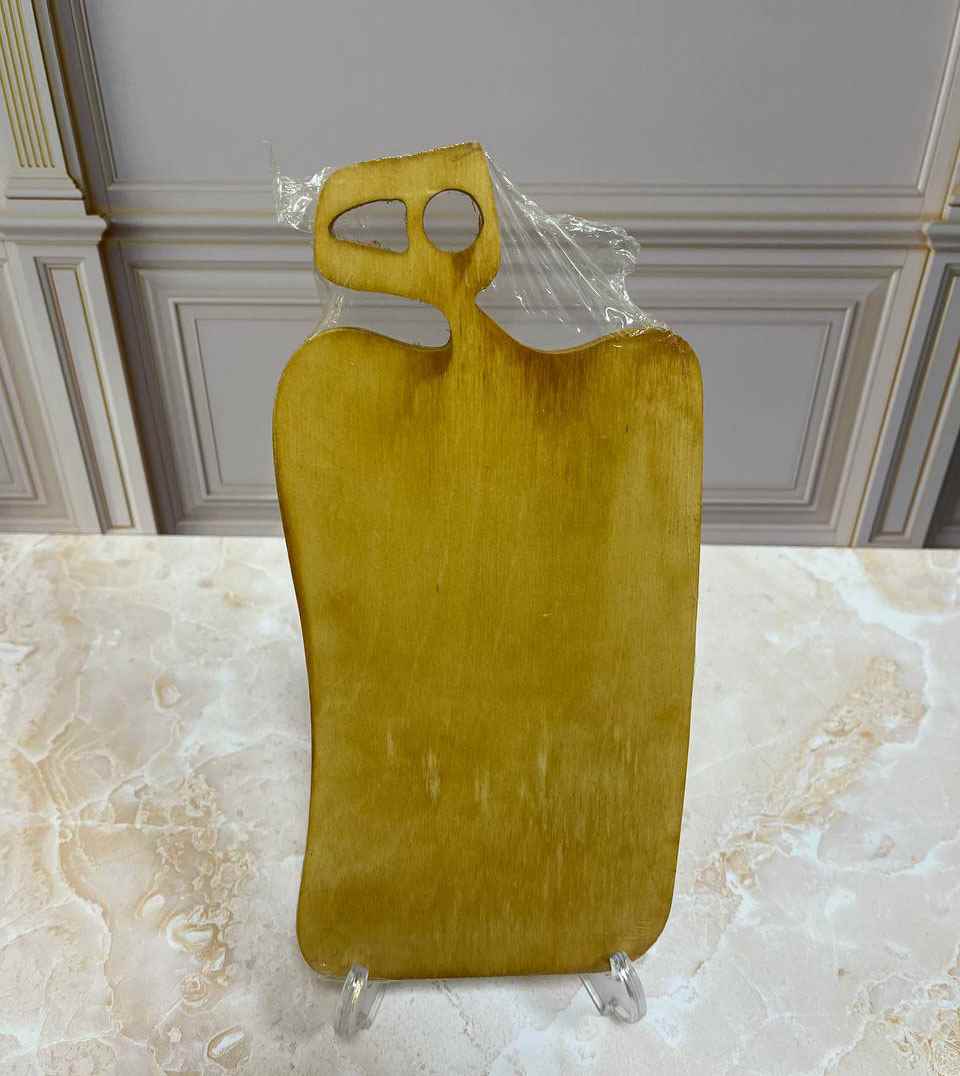 تخته چوبی  دسته دار حروفی