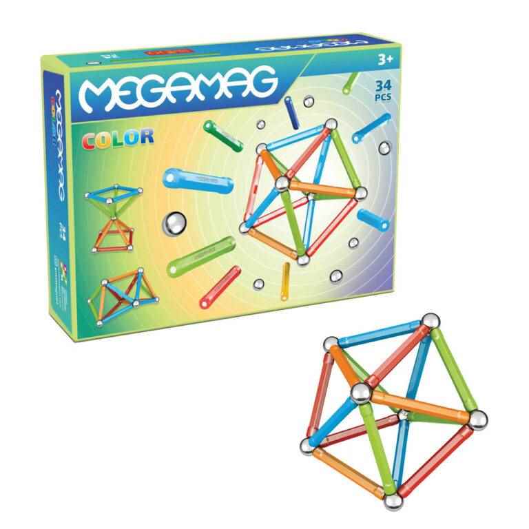 مگا مگ سبک تیپ 1 - 34 قطعه ( play magnet مگ )