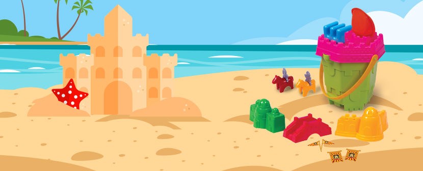 سطل دریای قلعه کامل درب دار زرین(22)