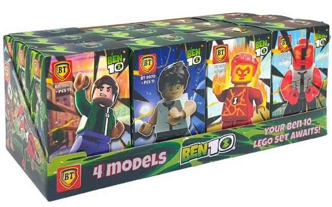 BT9069/72 - لگو مینی فیگور بن تن  ( استند 12 عددی ) - 288