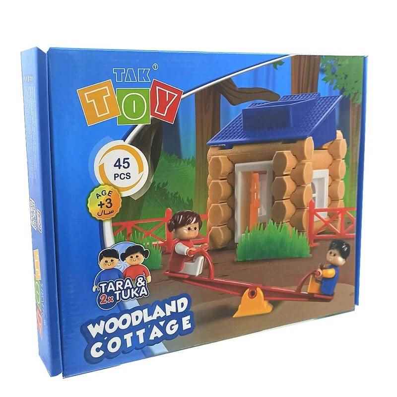  کلبه جنگلی 45 قطعه ( 24 ) تک توی