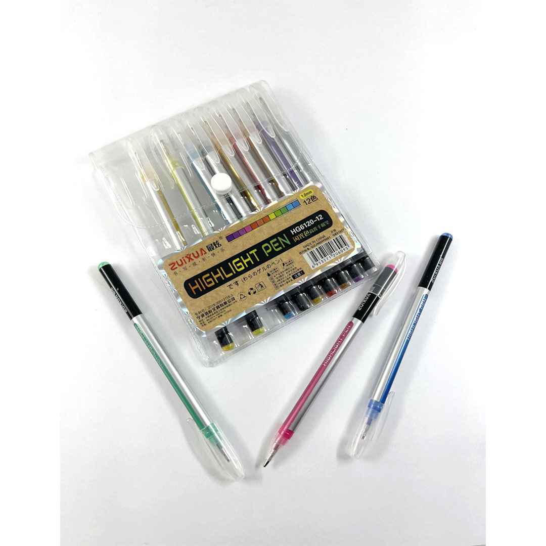 خودکار نئونی 12 تایی