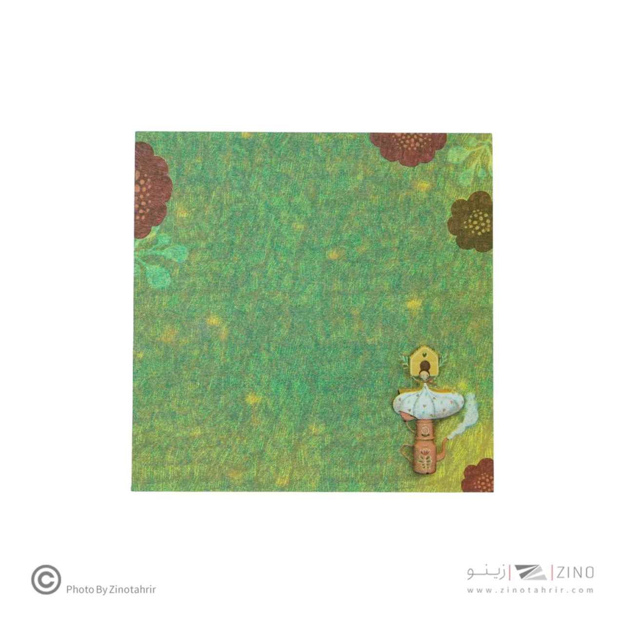 کاغذ 10*10 (رنگی/طرح دار) مسترنوت کد504