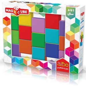 مکعب جادویی 15 تایی رنگی