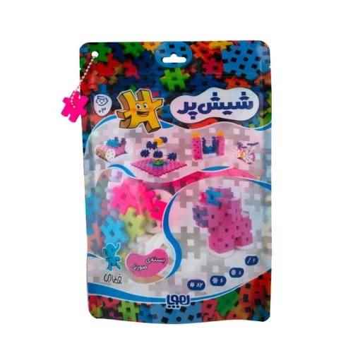 هوپا بازی ساختنی شیش پر کوچولوی صورتی