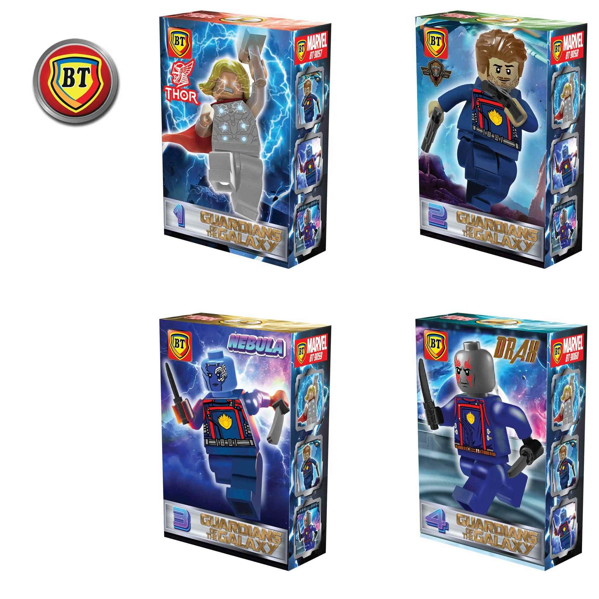 BT9057/60 - لگو آدمک نگهبان کهکشان ( استند 12 عددی ) - 288