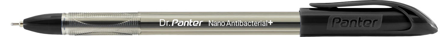 خودکار مشکی  بدنه کریستال نانو آنتی باکتریال  پنتر  (105) نوک 1