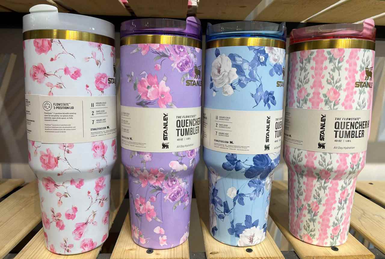 استنلی گلدار 1.18 لیتری رنگبندی جور