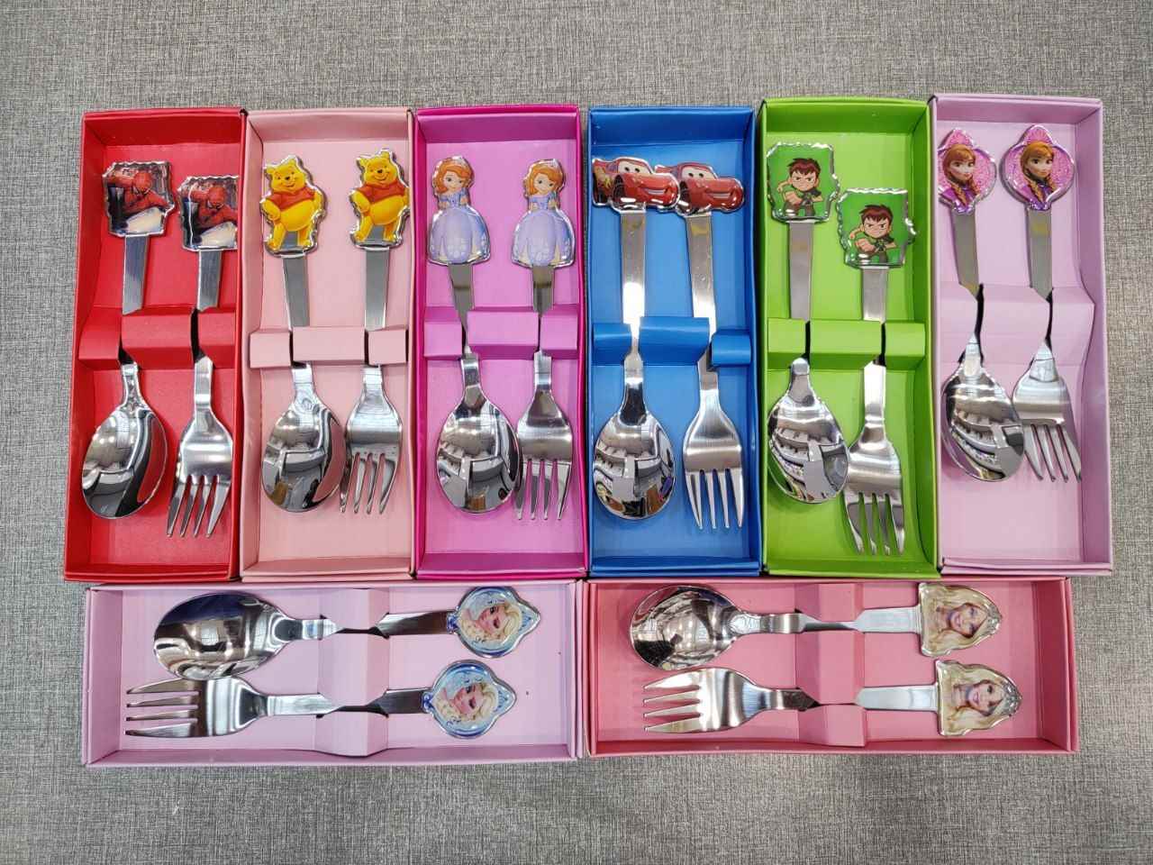 قاشق و چنگال کودک یونیک