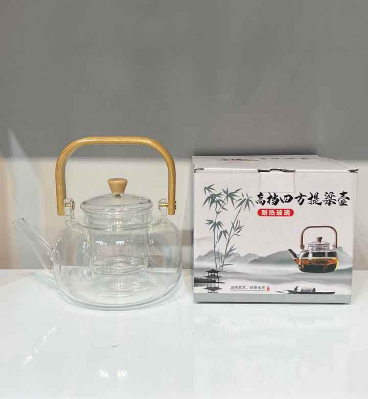 قوری دسته بامبو1000میل