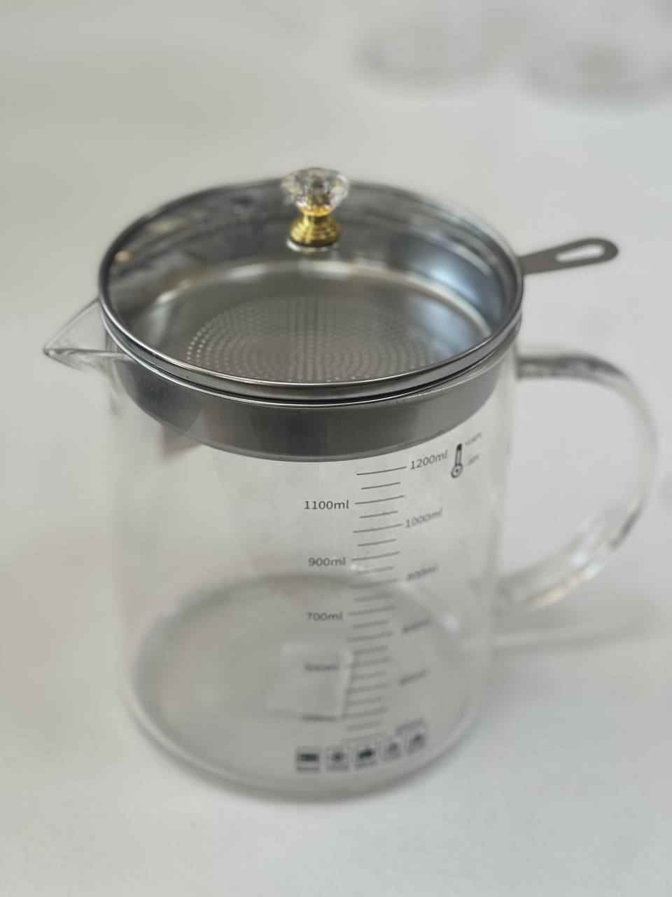 پارچ درجه دار تفاله استیل