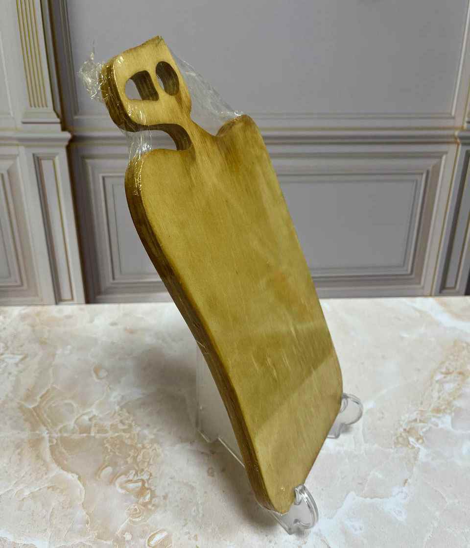 تخته چوبی  دسته دار حروفی