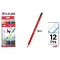مداد رنگی 12 رنگ پاک کن دار(144)