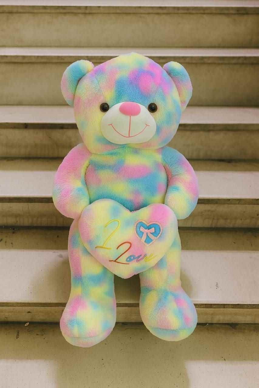 خرس ایستاده قلب پاپیونی س 2