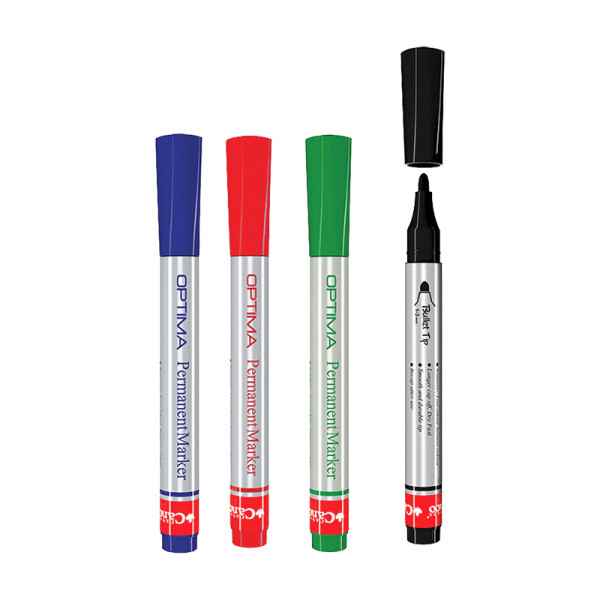 ماژیک پرمننت  آبی نوک گرد کنکو (12 عدد)