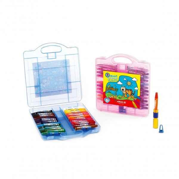 پاستل24 رنگ کیفی طلقی مدل2031 آریا 