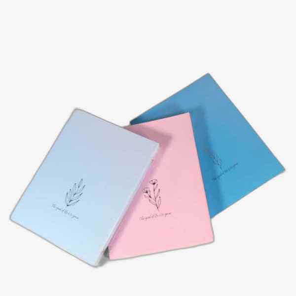 کلاسور 100 برگ 26 حلقه قفل پلاستیکی مینیمال 331 فطرس (9 جلدی)