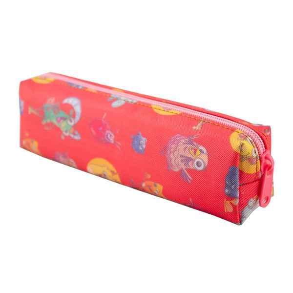 جامدادی تک زیپ چهار گوش فانتزی ایما (استند18عددی)