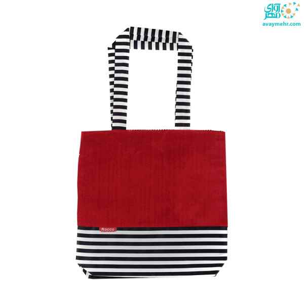 ساک دستی مخمل راه راه 212 روکو (یک عددی)