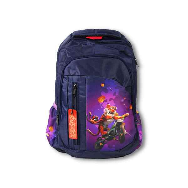 کوله پشتی پارچه ای 235 (انار) کارتونی ( تک عددی)