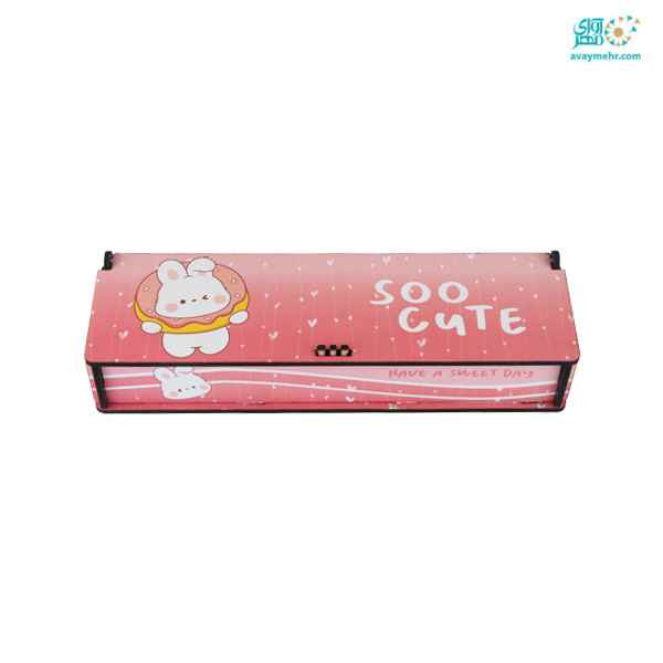 جامدادی چوبی درب لولایی  دکمه ( تک عددی)