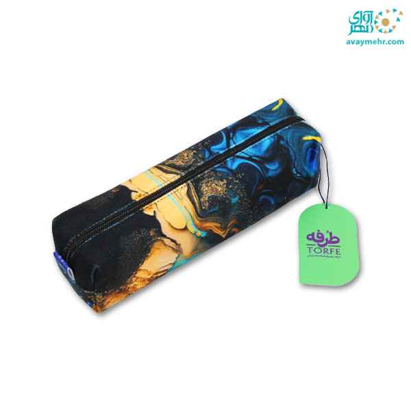 جامدادی طرح ابروباد تک زیپ مکعبی  طرفه (24 عددی)