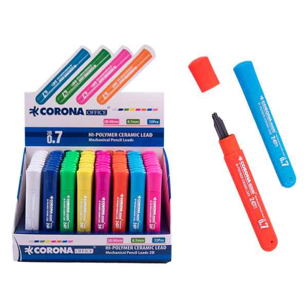 مغز اتود 0.7 بلند استندی کرونا ( استند 72 تایی)