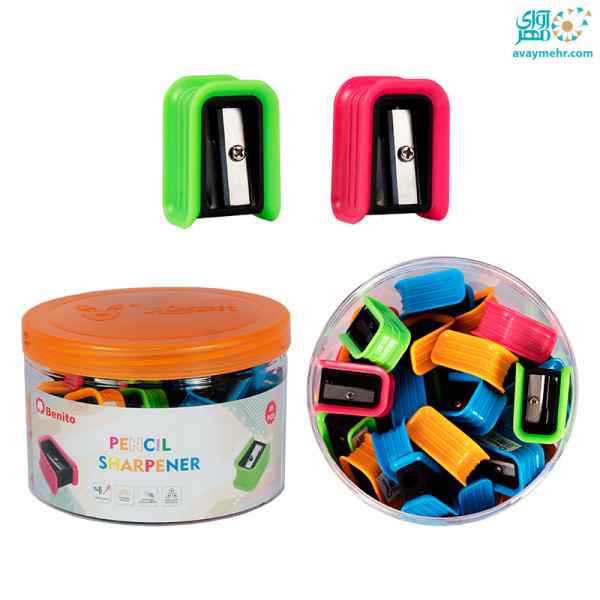 تراش مستطیلی لیوانی B-1002 بنیتو (36 عددی)