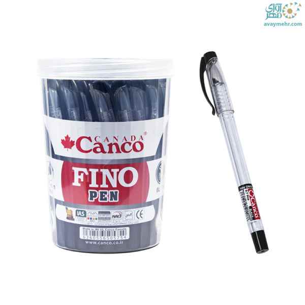 خودکار مشکی نوک 0.7 فینو کنکو (50 عددی)