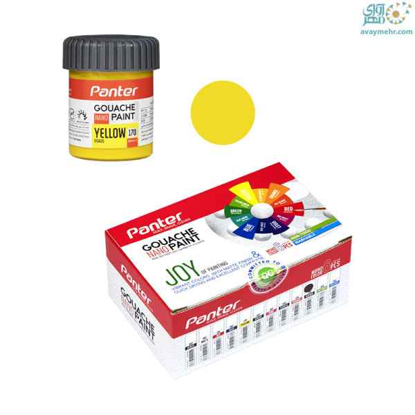 گواش نانو زرد 170  پنتر (6 عدد)
