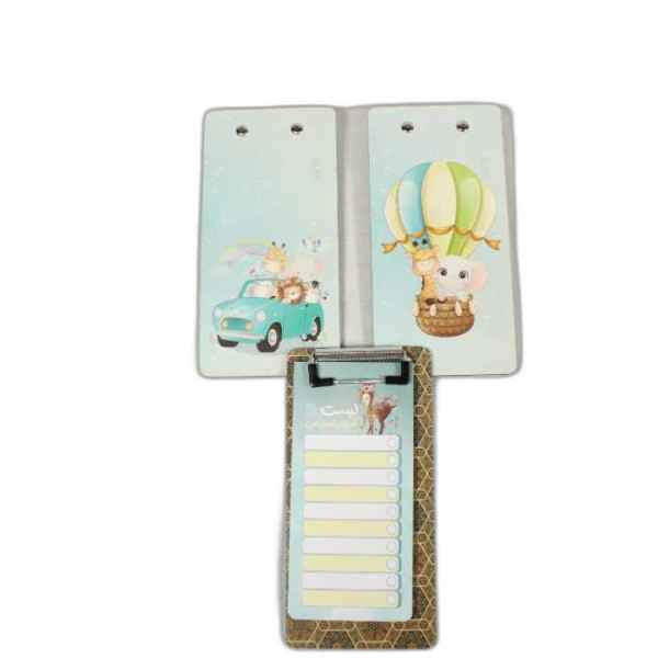 کاغذ لیست انجام کار 10*20 تخته شاسی دار حیوانات بهشت 