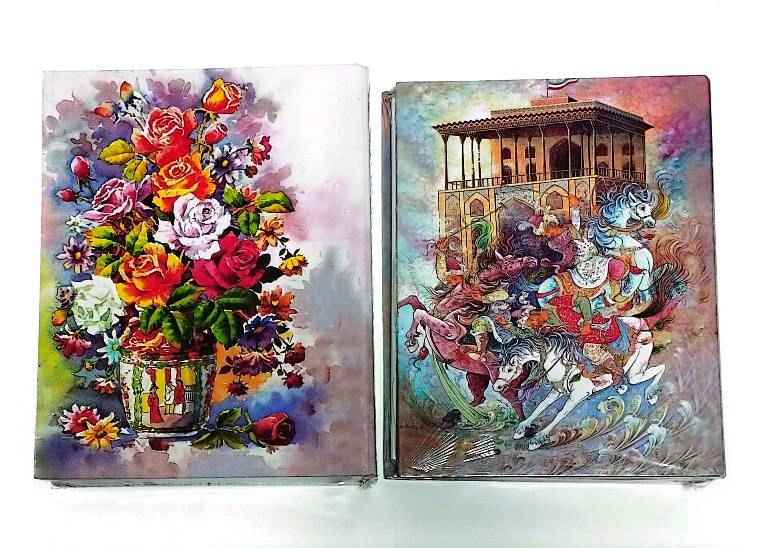 کلاسور 20 حلقه قفل فلزی طرفه (تک جلدی)