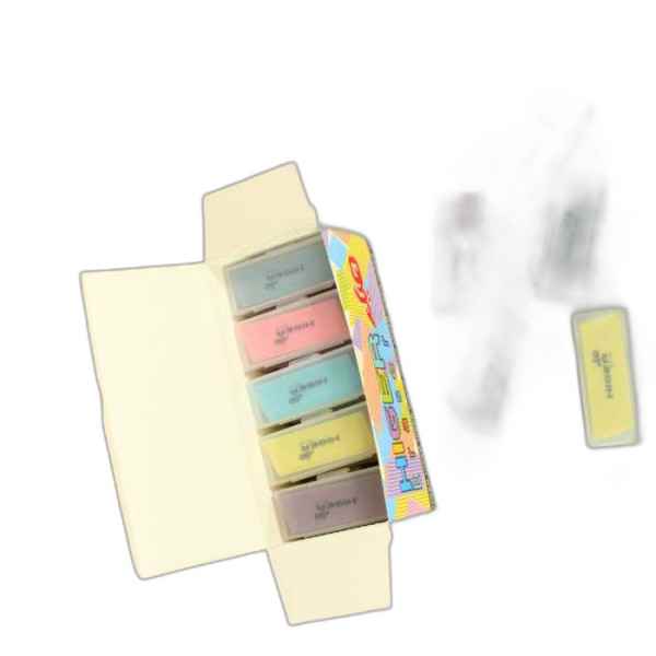 پاک کن رنگی معطر قابدار بزرگ هیگر (20 عددی)