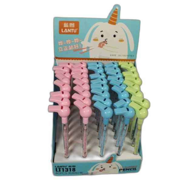 مداد فشنگی سه رنگ سوتی LT1318 لانتو (40 عددی)