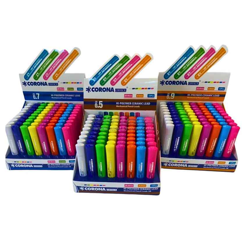 مغز اتود 0.5 بلند استندی کرونا ( استند 72 تایی)