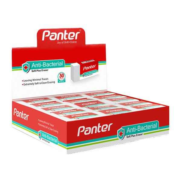 پاک کن قرمز آنتی باکتریال مدل ( E139) پنتر (20 عددی)