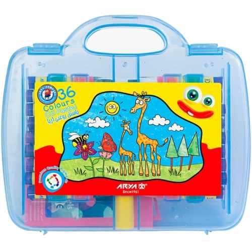 پاستل 36 رنگ کیفی پلاستیکی 2032 آریا (تک عددی)