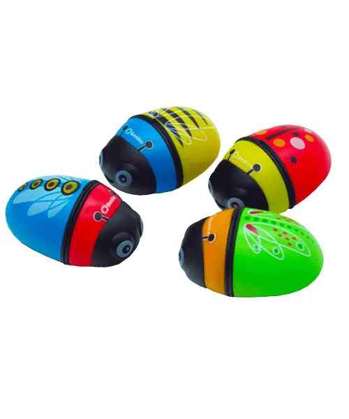 تراش پاکن دار مدل حشره 2004  بنیتو (بسته 16عددی)