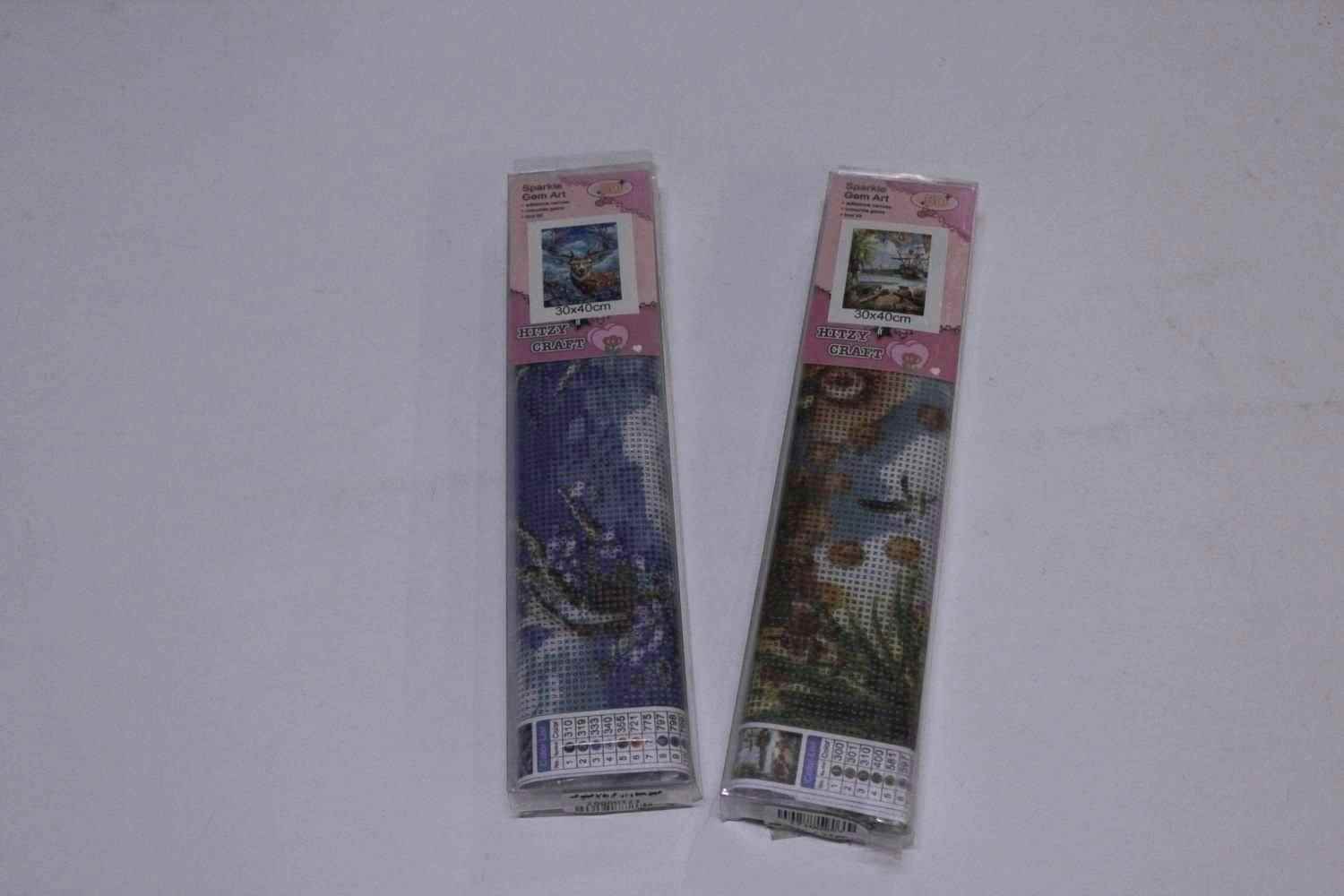 نقاشی الماسی پارچه ای بزرگسال 30*40 صبا (تک عددی)