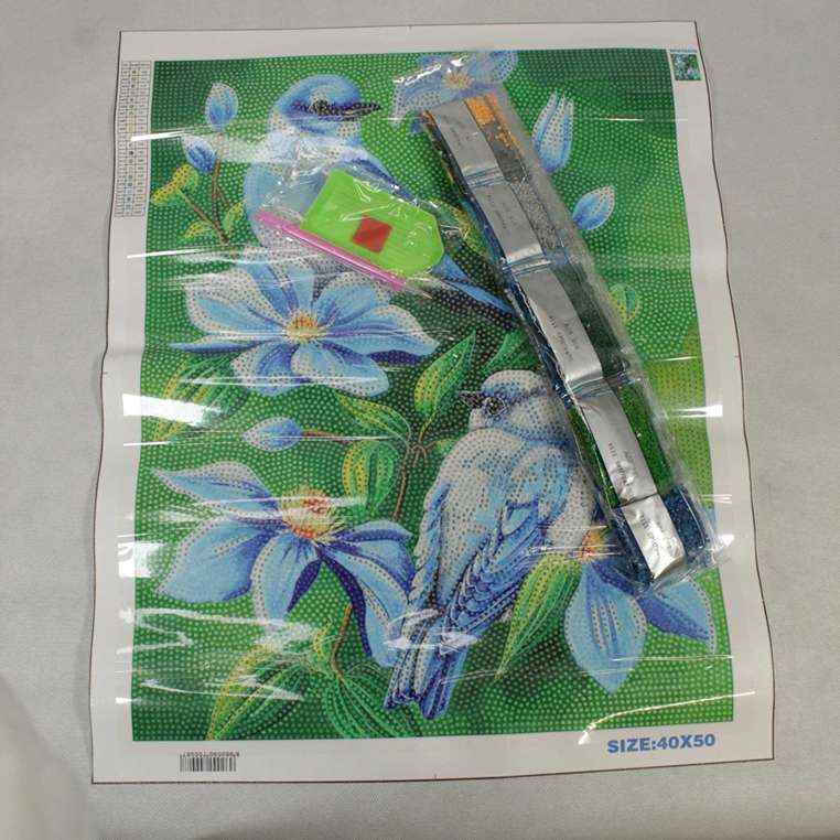 نقاشی الماسی پارچه ای بزرگسال 40*50 صبا (تک عددی)