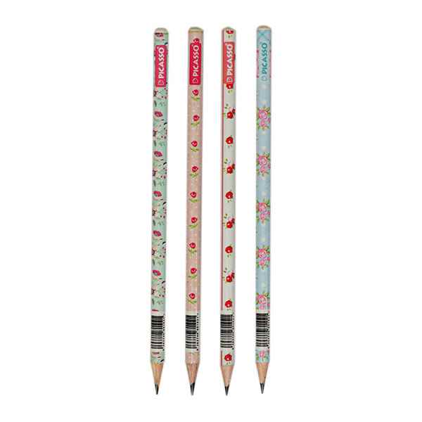 مداد مشکی گل گلی پیکاسو 