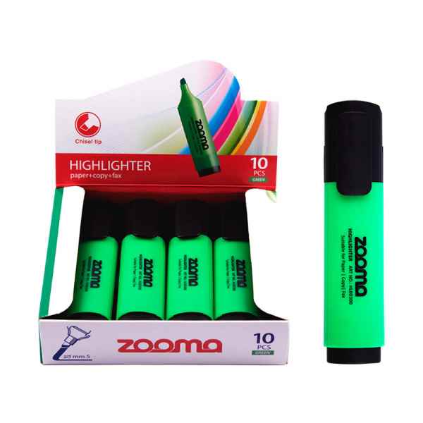 ماژیک علامت زن سبز زوما زوما Zooma تکی