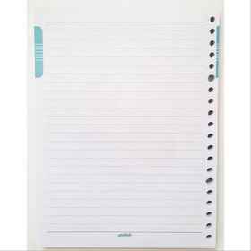 یدک کلاسور 20 حلقه 100 برگ ساده فطرس 
