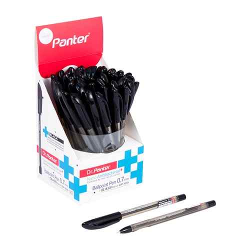 خودکار مشکی نوک 0.7 کریستال نانو آنتی باکتریال  DP105 پنتر  (50 عددی)