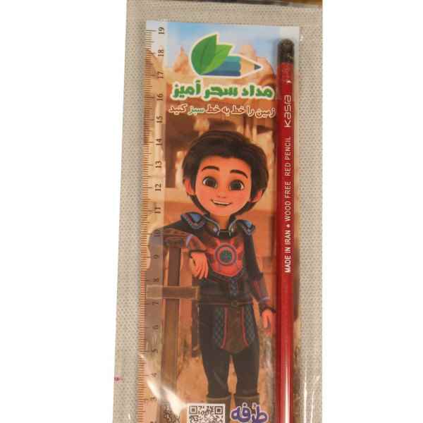 مداد قرمز کاشتنی طرفه 