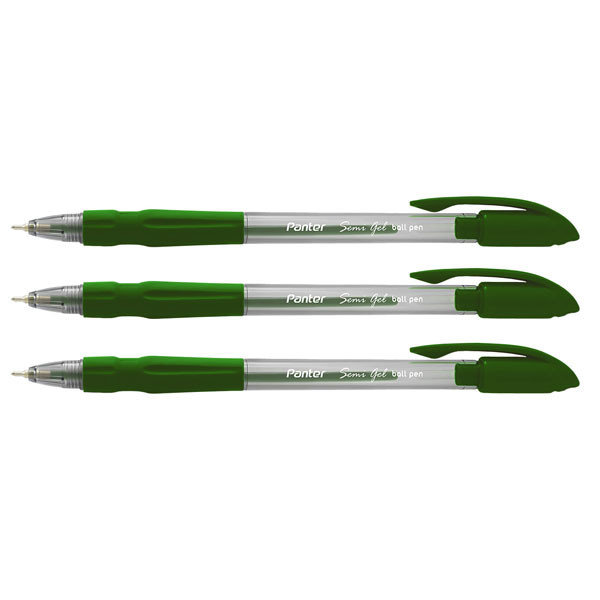 خودکار سبز مدل سمی ژل0.7 SP102 پنتر